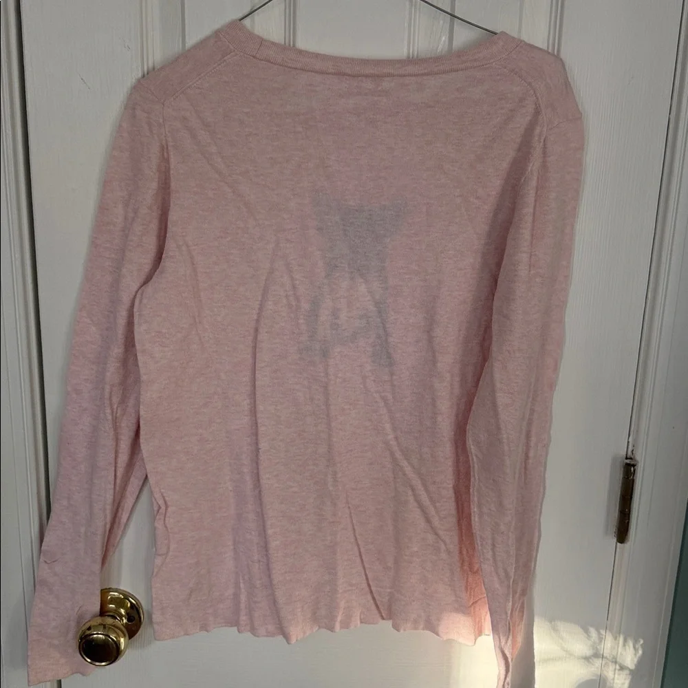 J. Crew Pink Knit Top
